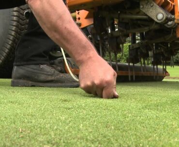 SISIS Javelin Aer-Aid Aerator for Golf Course Maintenance