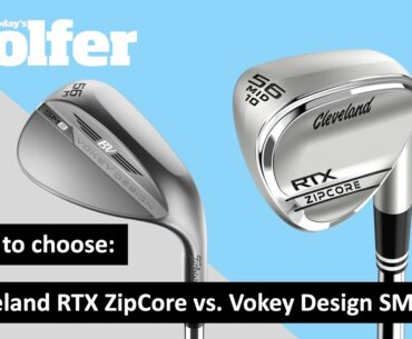 Titleist Vokey SM8 vs Cleveland RTX ZipCore wedges