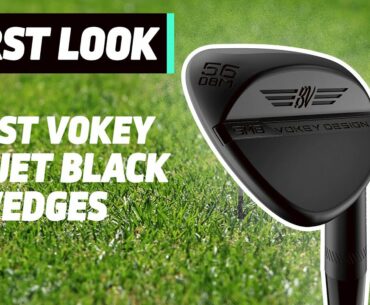NEW Titleist Vokey SM8 Jet Black Wedges| First Look | GolfMagic.com