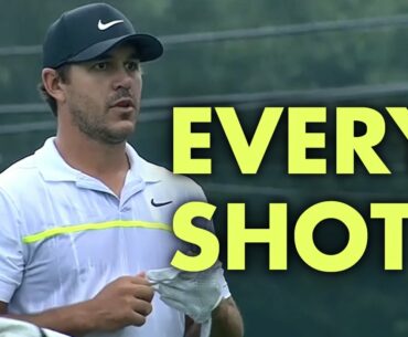 Brooks Koepka Opening Round at the Wyndham Championship | Every Shot