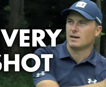 Jordan Spieth Opening Round at the 2020 Wyndham Championship | Every Shot