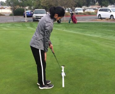CHERRY Deb Putting Open Stance