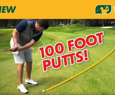 100ft Putts with the TaylorMade TRUSS