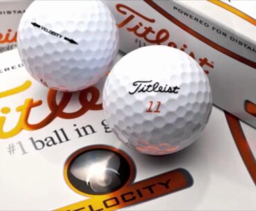 NEW Titleist Velocity Golf Balls