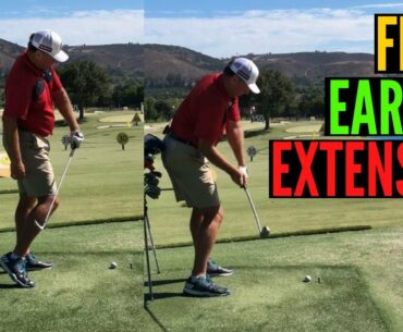 Fix Early Extension in Your Golf Swing with These Simple Drills!