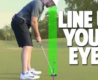 Line Up Your Eyes To Make Putts