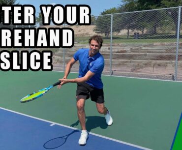 How To Master The Forehand Slice In 5 Steps | TENNIS LESSON