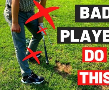 I SEE SO MANY BAD GOLFERS DO THIS!! Stop doing this in your golf swing