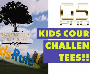 Get your kids playing simulator golf - GSPRO - BRAND new course!!