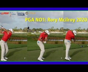 PGA NO1 Amazing "Rory Mcilroy" Driver, Iron swing Sequence, Super Slow-mo 2020