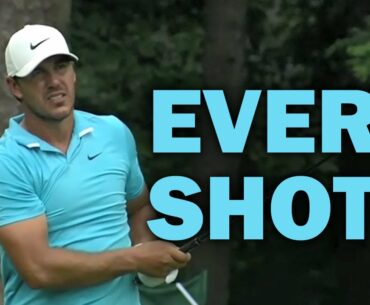 Brooks Koepka 2nd Round of the 2020 Wyndham Championship | Every Shot