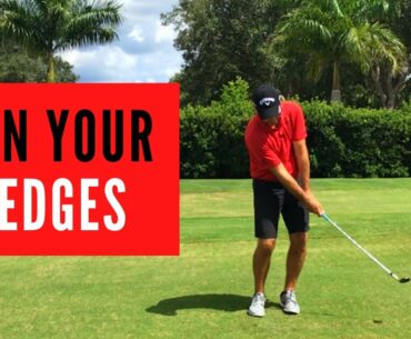 HOW TO SPIN YOUR WEDGE SHOTS  |  Pitch it like the Pro’s