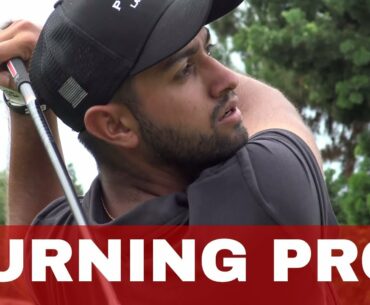 TURNING PRO? Following Golfer Before his LAST AMATEUR Tournament | Be Better GOLF TRAINING DAY