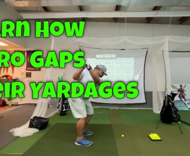 Golf Mechanics Monday:  Gap Your Irons Like a Pro With Your Home Launch Monitor