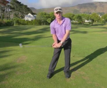 EOGA Golf Tip 8 : Improve your weight transfer when hitting golf balls