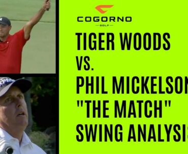 GOLF: Tiger Woods Vs. Phil Mickelson THE MATCH Swing Analysis