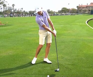 Billy Horschel shows how to maximize pre-round driver swings