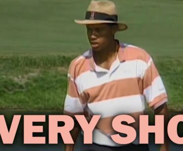 Tiger Woods 1994 US Amateur Championship | Every Shot Back Nine