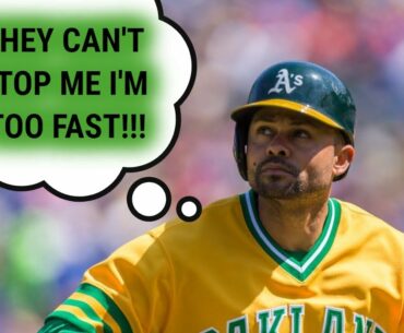 Coco Crisp Being Insanely Fast | Defensive Highlights and Stealing Bases