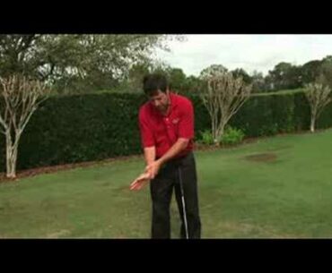 Free Golf Tips on Grip : Hand Square to Target Line Golf Grip
