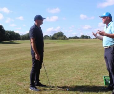 Weedons Way Student hits Irons on the course
