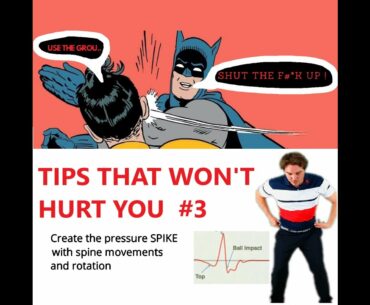 TIPS that WON'T Hurt You #3 Using the ground