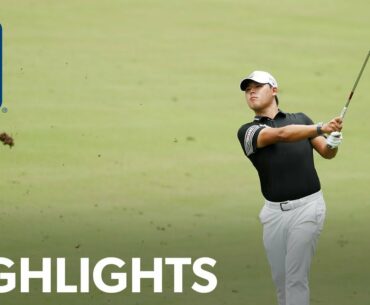 Si Woo Kim shoots 8-under 62 | Round 3 | Wyndham Championship