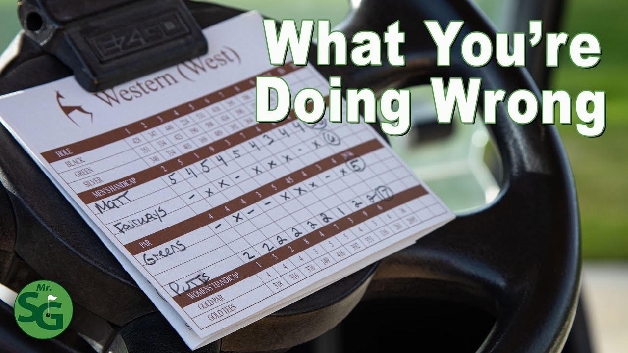 Biggest Mistake Playing Golf and it's Not your Swing Biggest Mistake Playing Golf and it's Not your Swing