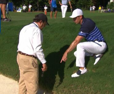 Billy Horschel gets ruling on plugged lie at Wyndham Championship