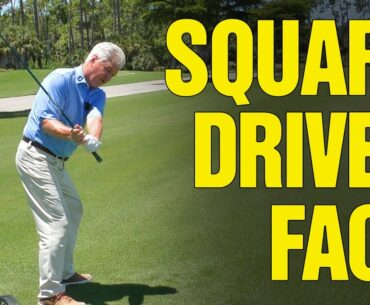 GOLF: How to Square the Club Face on a Driver (DO THIS!)