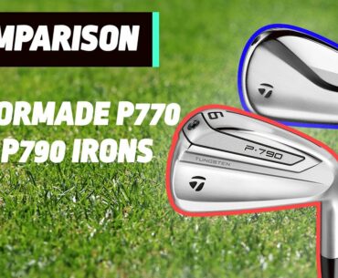 NEW TaylorMade P770 vs TaylorMade P790 | Irons Head to Head | Golfmagic.com