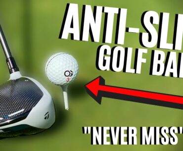 THIS GOLF BALL CLAIMS LONGER DRIVES, LESS SIDESPIN... AND TO NEVER MISS!!?