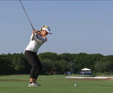 Brooke Henderson Golf Swing Super Slow Motion 2016 CME Group LPGA Tour Championship