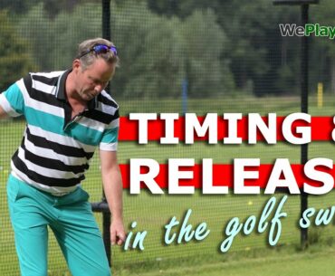 Timing and release in the golf swing - An easy golf practice to improve your golf swing