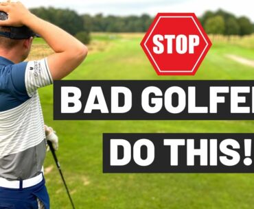 DON'T MAKE THESE 3 STUPID DISASTERS IN GOLF! They RUIN your score!