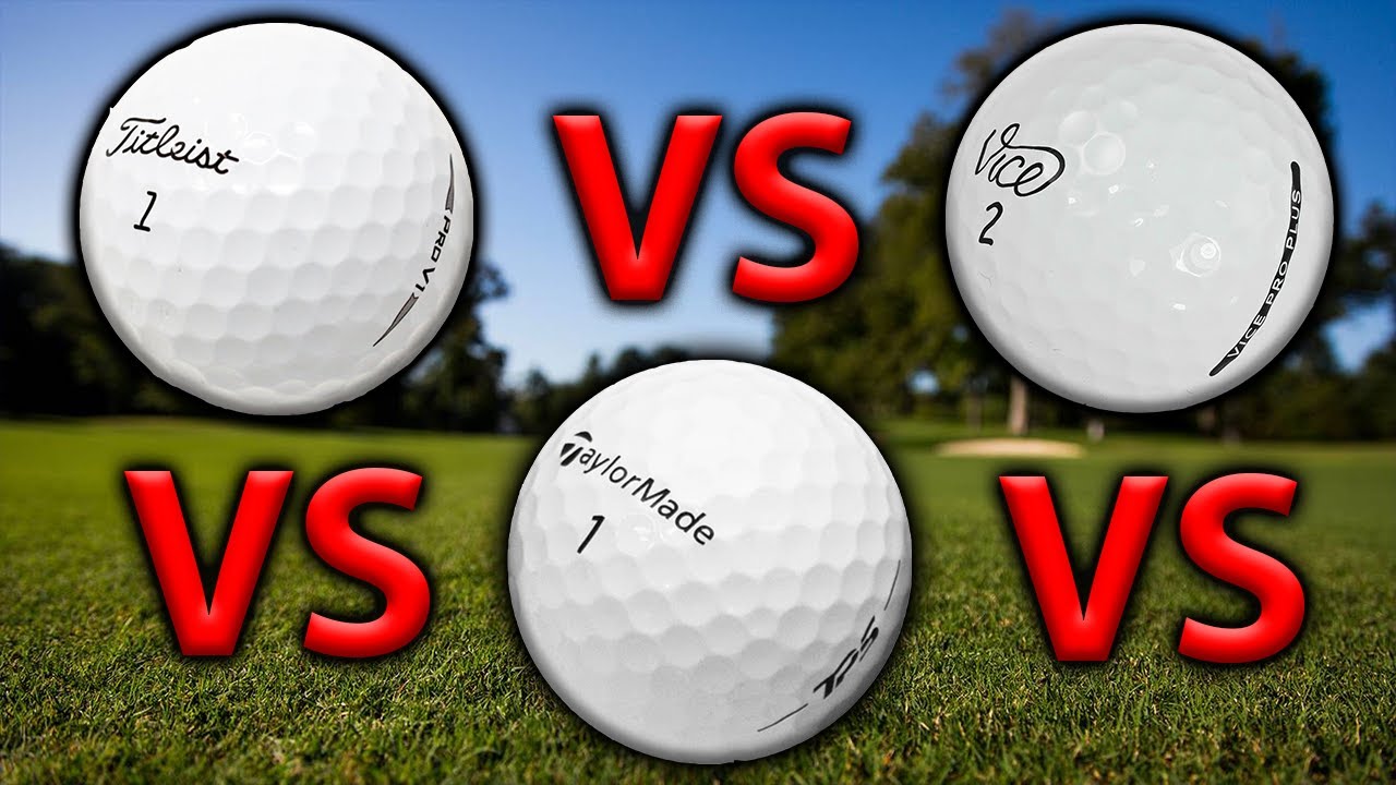 PRO V1 vs TP5 vs VICE | WHAT GOLF BALL TO USE??? - FOGOLF
