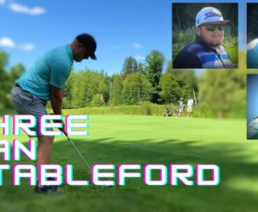 AMATEUR GOLF VLOG - 3 Man Stableford - Indian Lake Golf Course - Michigan