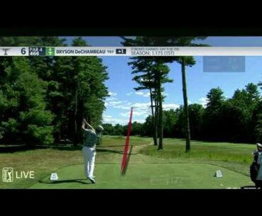 Bryson DeChambeau- Hits 3-Wood 300 Yards*CARRY*| PGA 2020