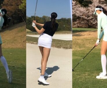 KLPGA pro Angela Yang golf swing| SWING VIETNAM