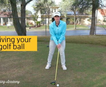 Driving your golf ball with Sarah King