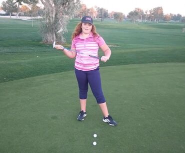 Abbey Schutte and Flex Putter. Conforms to Rules!!