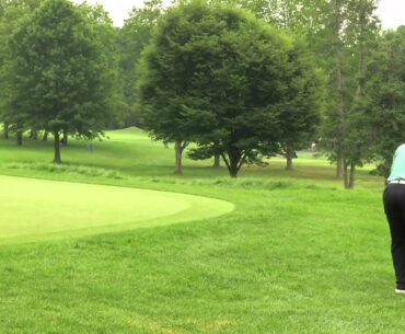 Tiger Woods makes double bogey at The Greenbrier