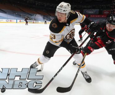 NHL Stanley Cup First Round: Bruins vs. Hurricanes | Game 3 EXTENDED HIGHLIGHTS | NBC Sports