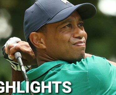 Tiger Woods Round 2 At The Northern Trust 2020