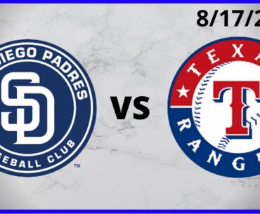 San Diego Padres Condensed Game (8/17/2020) Texas Rangers Condensed Game