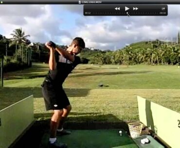 Gordon Jarvis Golf Swing update