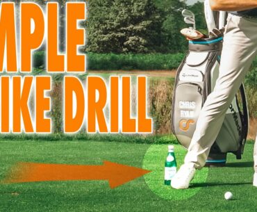 SIMPLE DRILL TO FIX YOUR BALL STRIKING - EASY DRILL TO DO