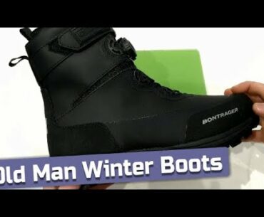 Old Man Winter - Bontrager OMW Winter Cycling Boots Feature Review and Weight
