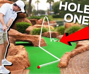 MINI GOLF for 100 DOLLARS. 1v1 with My Wife!!(Part 1) | Bryan Bros Golf