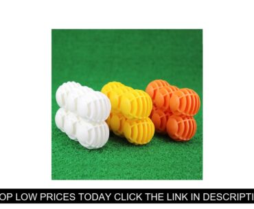 Best Product 50Pcs=10Set Golf Balls Synthetic Rubber Toy Ball Home Golf Practice Ball Beginner Golf
